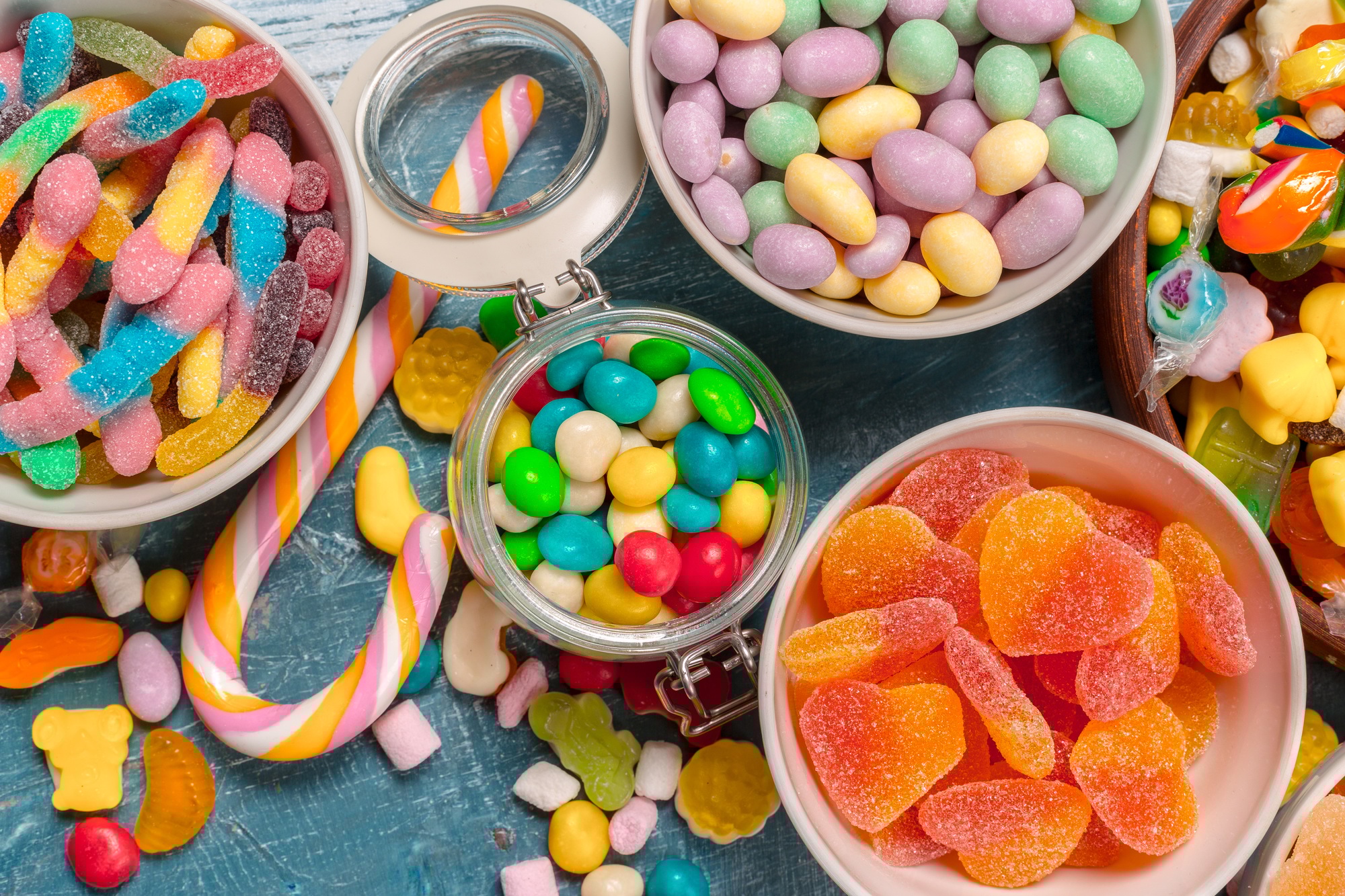 Colorful Candies mixed